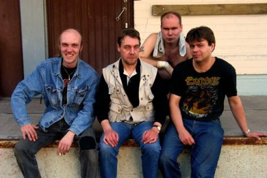 the members of the Colditz band
