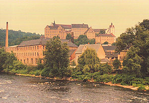 Colditz castle in 1986