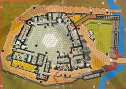 playing board of the Colditz game